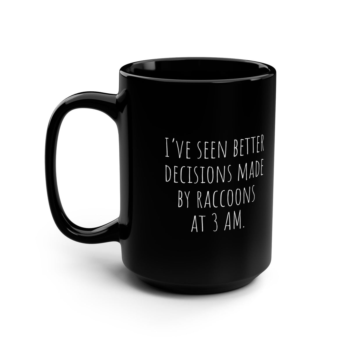 Black Mug, 15oz