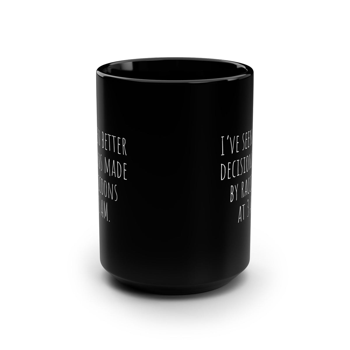 Black Mug, 15oz